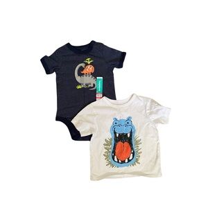 Little boys animal shirt’s
